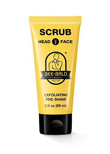 Bee Bald SCRUB Exfoliating Pre Shave Scrub  3 fl Oz
