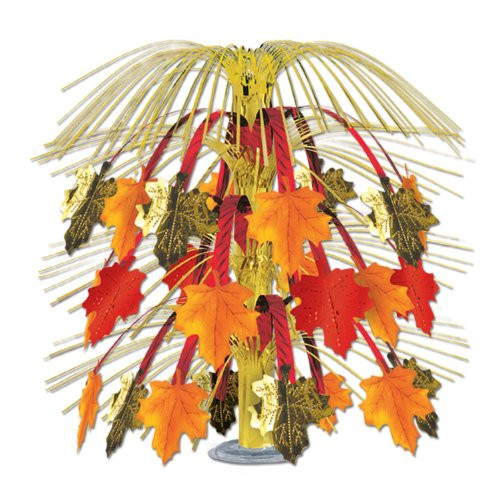 Leaves Of Autumn Cascade Centerpiece Party Accessory  1 count   1 Pkg