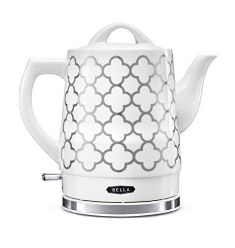 BELLA  14745  15 Liter Electric Tea Kettle Silver Tile