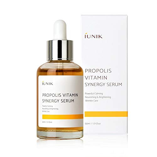 iUNIK Propolis Vitamin Synergy Serum Natural 171 Fl Oz Propolis Fruit Extract Deep Nourishing Deep Hydration Anti aging Brightening iUNIK Propolis Vitamin Synergy Serum Natural 171 Fl Oz Propolis Fruit Extract Deep Nourishing Deep Hydration Anti aging Brightening
