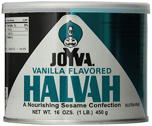 JOYVA HALVAH TIN VANILLA 16OZ JOYVA HALVAH TIN VANILLA 16OZ
