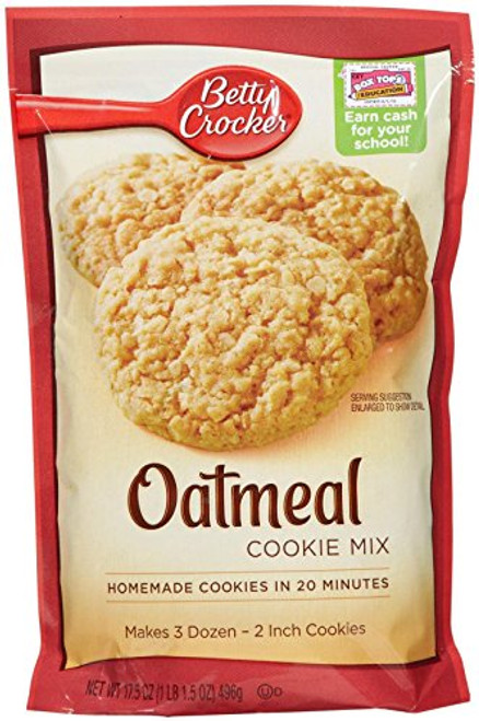 Betty Crocker Oatmeal Cookie Mix   175 oz   2 pk