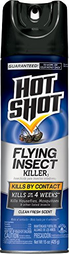 Hot Shot 66310 1 AC1686 Flying Insect Killer Aerosol 15 Ounce Pack of 6Multicolor