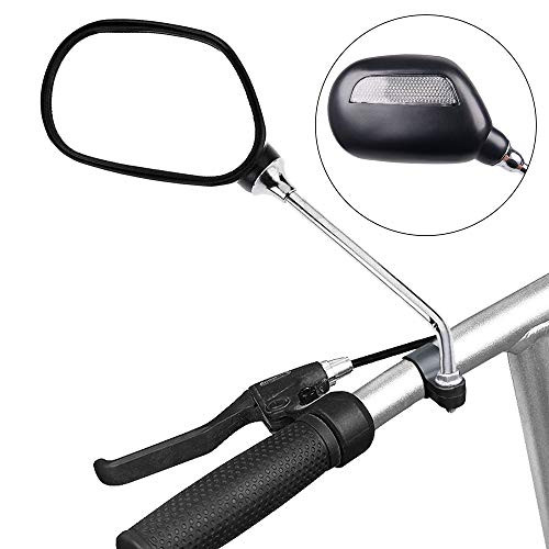 Jeemitery Bike Mirror Adjustable Rotatable bicycle mirrors for handlebars Safe 360 Rotation Rearview Mirror Mountain Bike Mirror Handlebar Mount Jeemitery Bike Mirror Adjustable Rotatable bicycle mirrors for handlebars Safe 360 Rotation Rearview Mirror Mountain Bike Mirror Handlebar Mount