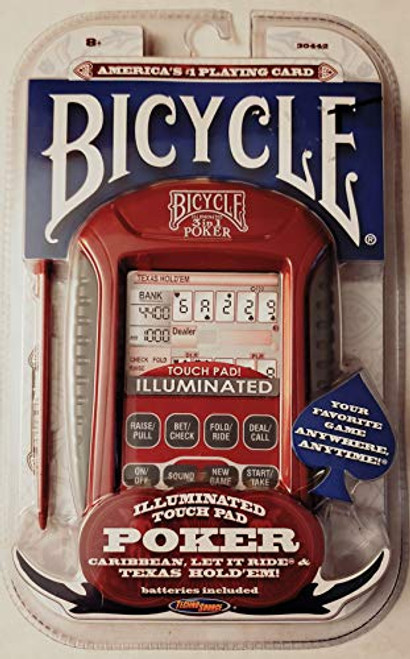 Illuminated Touch PAD 3 in 1 Poker by Bicycle