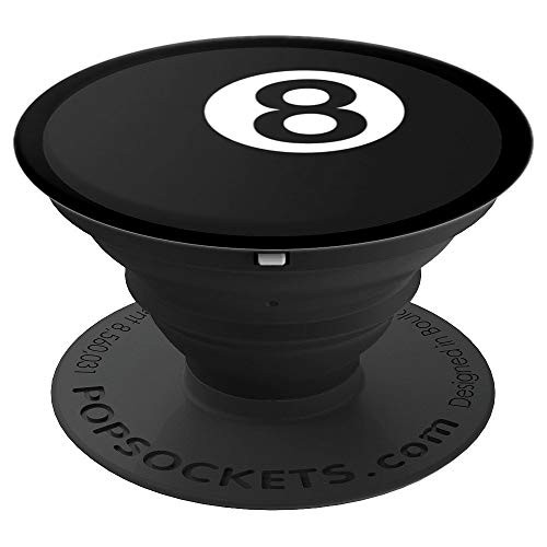 8 Ball Pool Player PopSockets Grip and Stand for Phones and Tablets