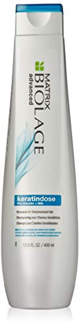 BIOLAGE Advanced Keratindose Shampoo For Overprocessed Damaged Hair Sulfate Free 135 Fl Oz BIOLAGE Advanced Keratindose Shampoo For Overprocessed Damaged Hair Sulfate Free 135 Fl Oz