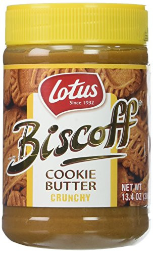 Biscoff Crunchy Cookie Butter Spread 134 Ounces  Pack of 2