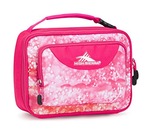 High Sierra Single Compartment Lunch Bag, Effervescent/Flamingo