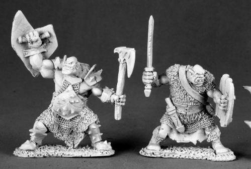 Reaper Miniatures Black Orc Warriors  2