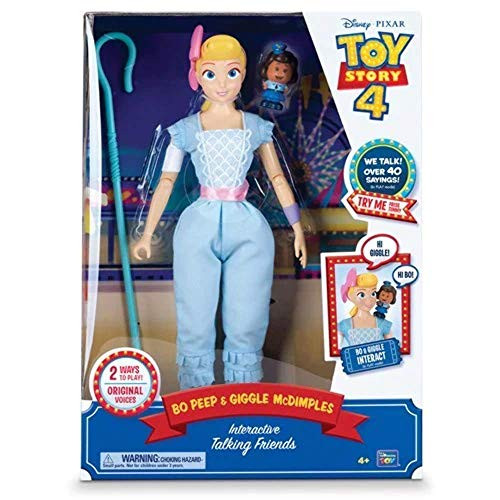 Disney Pixar Toy Story 14  Bo Peep and Giggles McDimples Interactive Talking Friends