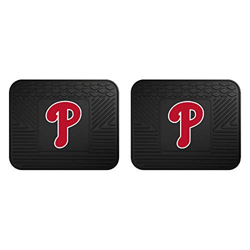 FANMATS 12340 MLB   Philadelphia Phillies Utility Mat   2 Piece