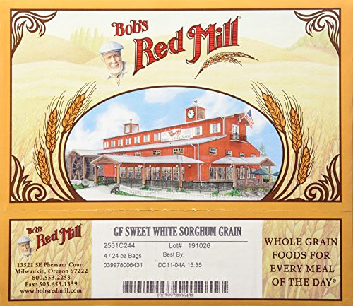 Bob s Red Mill Whole Grain Sorghum 24 Oz  Pack of 4