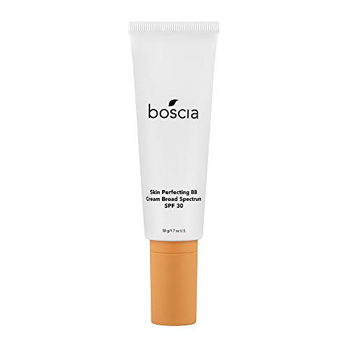boscia Skin Perfecting BB Cream SPF 30 Manhattan Beach   Vegan Cruelty Free Natural and Clean Skincare   Antioxidant Rich Tinted Moisturizer with Blue Light Protection 50g