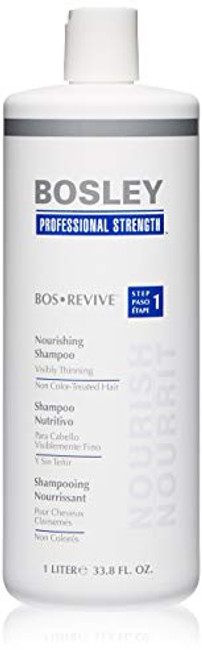Bosley Bos Revive Nourishing Shampoo for Visibly Thinning Non Color Treated Hair 338 Ounce Bosley Bos Revive Nourishing Shampoo for Visibly Thinning Non Color Treated Hair 338 Ounce