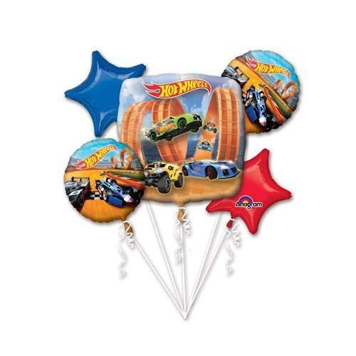 Anagram Hot Wheels Racer Bouquet of Balloons
