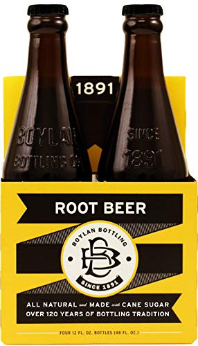 Boylan Bottling Natural Root Beer Soda 12 Fluid Ounce   24 per case