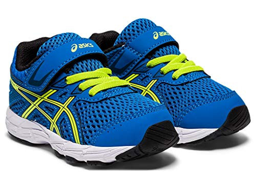 ASICS Kid s Contend 6 TS Running Shoes K9M Directoire Blue Lime Zest