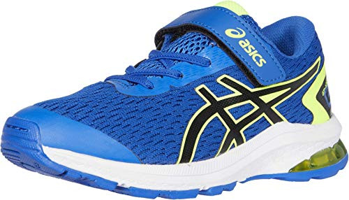 ASICS Kid s GT 1000 9 PS Running Shoes K12M Tuna Blue Black