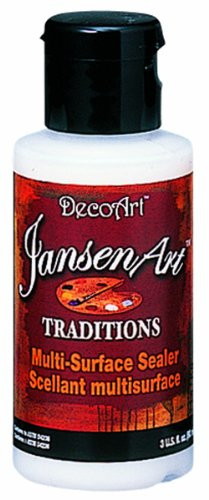 DecoArt Traditions Artist Acrylic Mediums/Specialty Products, 8-Ounce, Multi-Surface Sealer