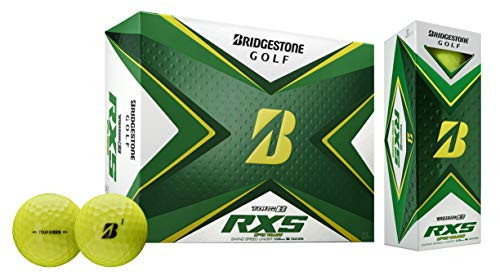 Bridgestone 2020 Tour B RXS Golf Balls 1 Dozen Yellow