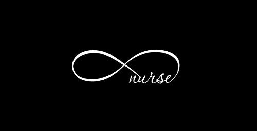 Nurse Infinity Symbol MKR Decal Vinyl Sticker Cars Trucks Vans Walls Laptop White 55 x 20 in MKR1320 Nurse Infinity Symbol MKR Decal Vinyl Sticker Cars Trucks Vans Walls Laptop White 55 x 20 in MKR1320