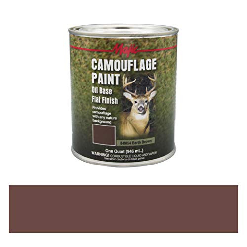 Majic Paints 8 0854 2 Camouflage Paint 1 Quart Earth Brown