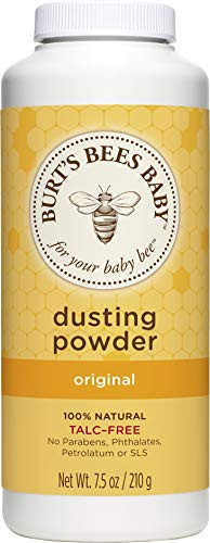 Burt s Bees Baby 100  Natural Dusting Powder Talc Free Baby Powder   75 Ounce Bottle  Pack of 1