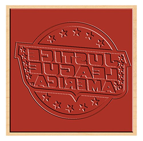 Rubber Stamp DC Comics Originals Justice League Logo Rubber Stamp