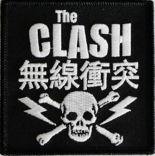 C D Visionary Application The Clash Skull   Bolts Patch