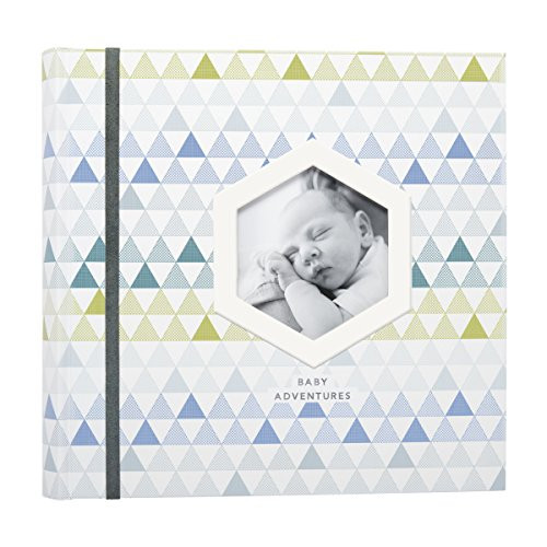 CR Gibson s Patterned Baby Book Baby Photo Album by DwellStudio 18 x 9 x 89 inches 80 Pages