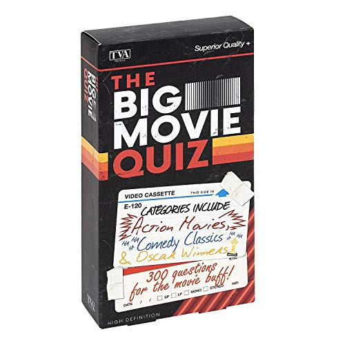 Professor Puzzle The Big Movie Quiz Board Game Challenges Long Term Memory with Hundreds of Questions On Comedy Classics Oscar