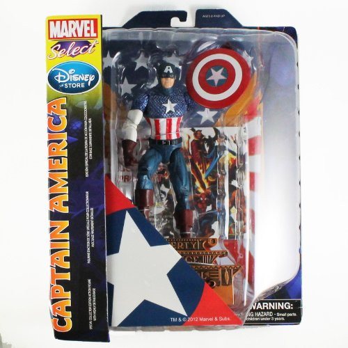 Select Captain America Action Figure disney exclusive