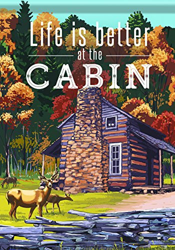 Carson Home Accents Flagtrends Classic Garden Flag Better at The Cabin