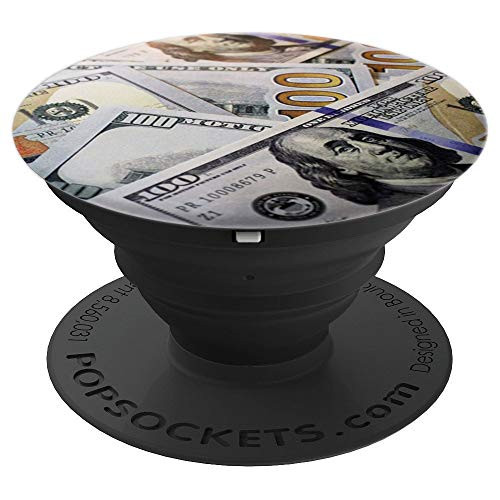 Cash Money 100 Dollars PopSockets Grip and Stand for Phones and Tablets