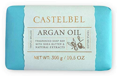 Castelbel Porto Argan Oil Fragranced Soap Bar with Moisturizing Shea Butter 105 ounces