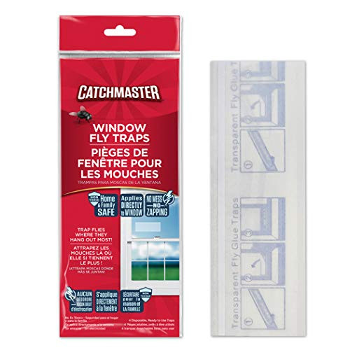 Catchmaster Bug   Fly Clear Window Fly Traps   Pack of 96 Traps