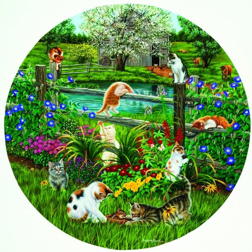 SUNSOUT INC Cats at Play 500 pc Jigsaw Puzzle