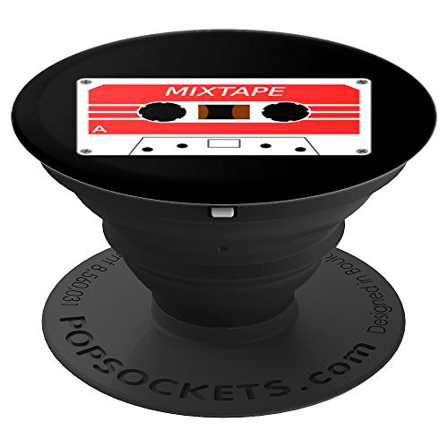 Mix Tape   Old School DJ Hip Hop and Rap Cassette PopSockets Grip and Stand for Phones and Tablets