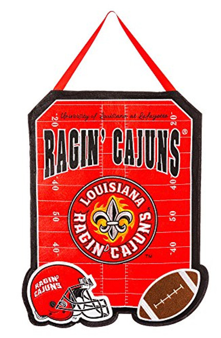 Team Sports America Louisiana Lafayette Ragin Cajuns Outdoor Safe Felt Door Decor Team Sports America Louisiana Lafayette Ragin Cajuns Outdoor Safe Felt Door Decor