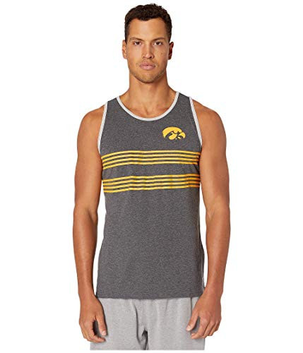 Champion College Iowa Hawkeyes Field Day Fashion Tank True Black Cool Grey SM