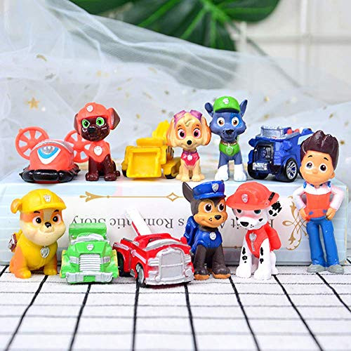 12PCS Paw Patrol Cake Topper Cup Cake Topper Children Mini Toys and Shower Birthday Party Supplies 12PCS Paw Patrol Cake Topper Cup Cake Topper Children Mini Toys and Shower Birthday Party Supplies