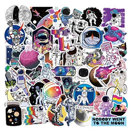 CHNLML Cool Sticker 50pcs Random Music Film Vinyl Skateboard Guitar Travel Case Sticker Door Laptop Luggage Car Bike Bicycle Stickers Not Random   NASA Sticker CHNLML Cool Sticker 50pcs Random Music Film Vinyl Skateboard Guitar Travel Case Sticker Door Laptop Luggage Car Bike Bicycle Stickers Not Random   NASA Sticker