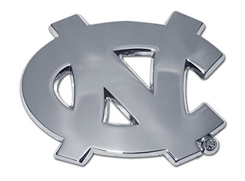 Elektroplate University of North Carolina  NC Open All Chrome  Emblem