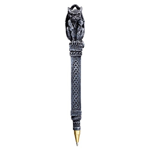Design Toscano Gargoyles and Dragons Alaric Sculptural Pen Design Toscano Gargoyles and Dragons Alaric Sculptural Pen