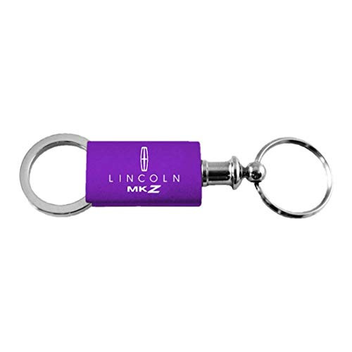 Lincoln MKZ Purple Valet Key Fob Authentic Logo Key Chain Key Ring Keytag Lanyard