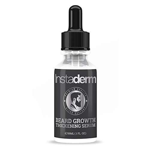 Beard Growth Thickening Serum  Strengthens   Repairs Follicle Growth from The Root Prevents Flakey Beard Dandruff Nourishes Beard   Skin for Thicker Fuller Longer Healthier Facial Hair