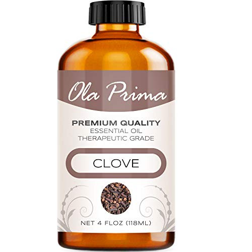 Ola Prima 4oz Premium Quality Clove Essential Oil 4 Ounce Bottle Therapeutic Grade Clove Oil Ola Prima 4oz Premium Quality Clove Essential Oil 4 Ounce Bottle Therapeutic Grade Clove Oil