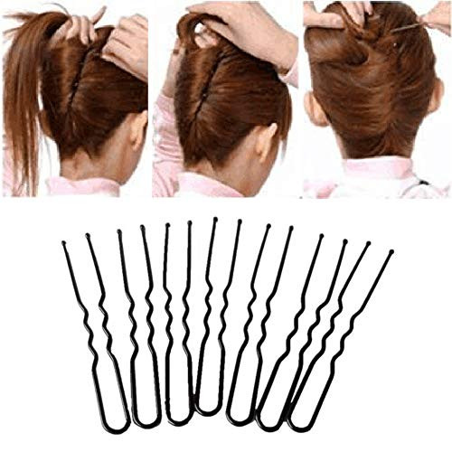 50 PCS Metal U Shaped Hair Pins Bobby Pins Bun Hair Pins Waved Hair Clips Wedding Bridal Black Hair Pins for Updo Hairstyles Hair Braid Twist Styling Accessories For Women Girls 7cm 275inch 50 PCS Metal U Shaped Hair Pins Bobby Pins Bun Hair Pins Waved Hair Clips Wedding Bridal Black Hair Pins for Updo Hairstyles Hair Braid Twist Styling Accessories For Women Girls 7cm 275inch
