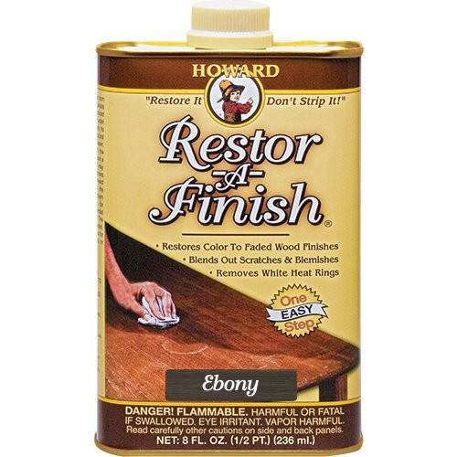 Howard Restor-A-Finish Ebony Brown 8oz